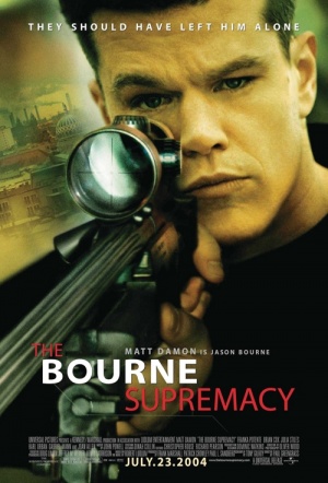 Poster for The Bourne Supremacy