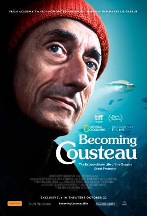 Poster for Becoming Cousteau